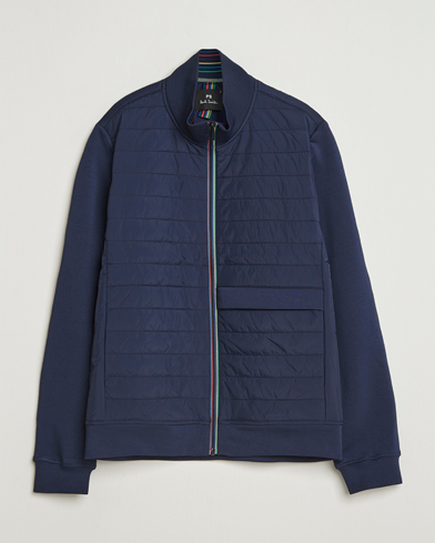 PS Paul Smith Mixed Media Jacket Navy – Azul