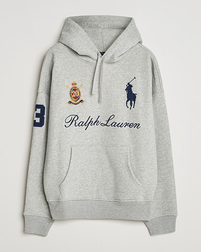 Polo Ralph Lauren Big Pony Hoodie Andover Heather – Gris