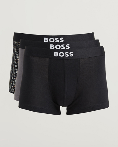 BOSS BLACK 3-Pack One Trunk Multi – Negro