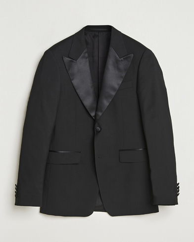 Tiger of Sweden Jeffers Tuxedo Blazer Black – Negro