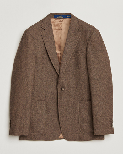 Polo Ralph Lauren Herringbone Single Breasted Sportcoat Brown/Tan – Marrón
