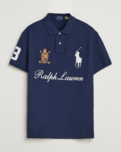 Polo Ralph Lauren Custom Slim Fit Big Pony Polo Cruise Navy – Azul