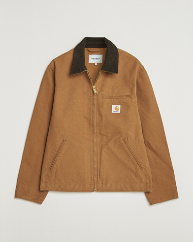 Carhartt WIP Detroit Jacket Dearborn Canvas Hamilton Brown – Marrón