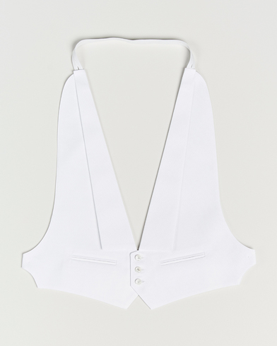 Stenströms Evening Waistcoat White – Blanco