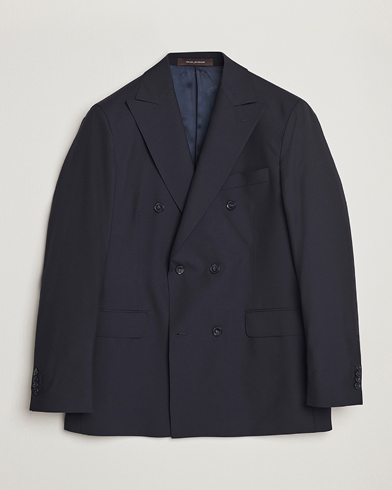 Oscar Jacobson Farris Wool Blazer Navy – Azul