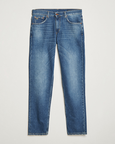 Oscar Jacobson Johan Cotton Stretch Jeans Vintage Wash – Azul
