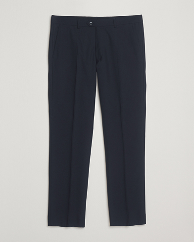Oscar Jacobson Dandy Wool Trousers Navy – Azul