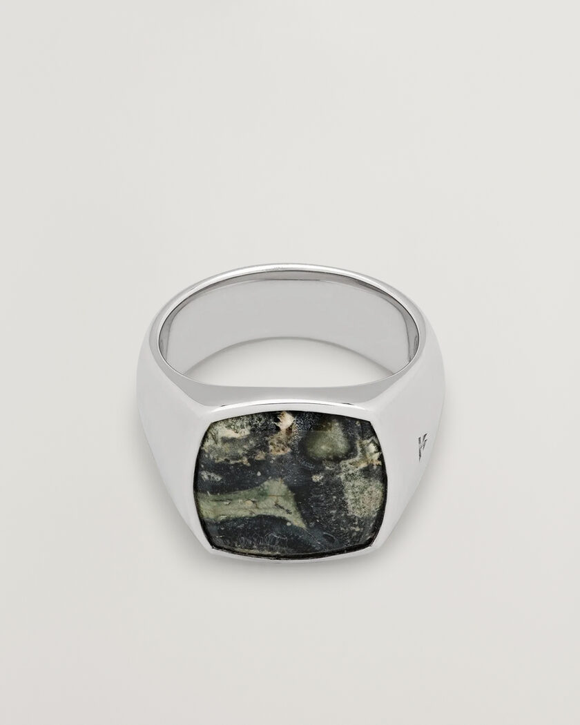 Tom Wood Cushion Ring Kambaba Silver – Plata