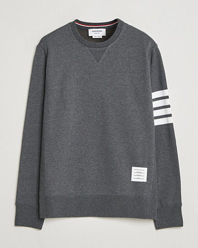 Thom Browne Classic 4 Bar Loopback Sweatshirt Dark Grey – Gris