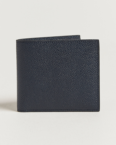Thom Browne Pebble Grain Leather Wallet Navy – Azul