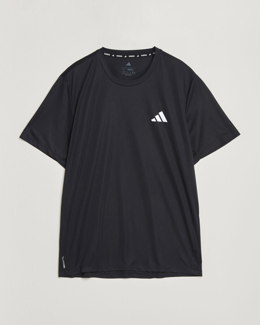 adidas Performance Running T-Shirt Black – Negro