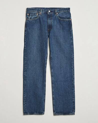 Levi's 555 Relaxed Straight Jeans Check The Score – Azul