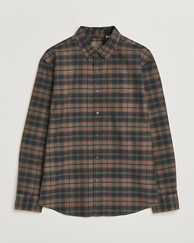 Levi's Cotton Checked Shirt Chocolate – Marrón