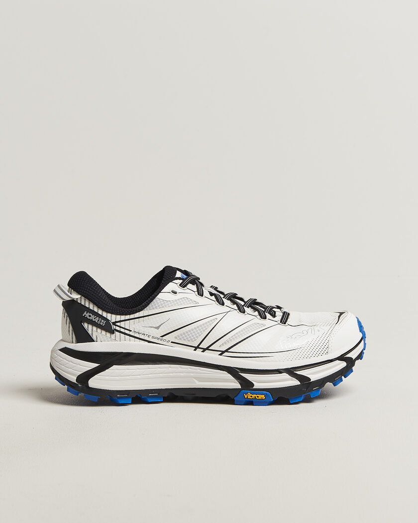Hoka One Hoka Mafate Speed 2 White/Cobalt Blue – Blanco