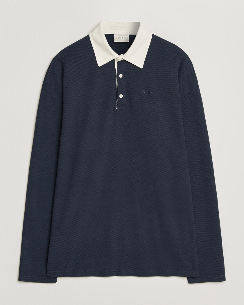 Forét Match Rugby Structured Sweatshirt Navy – Azul