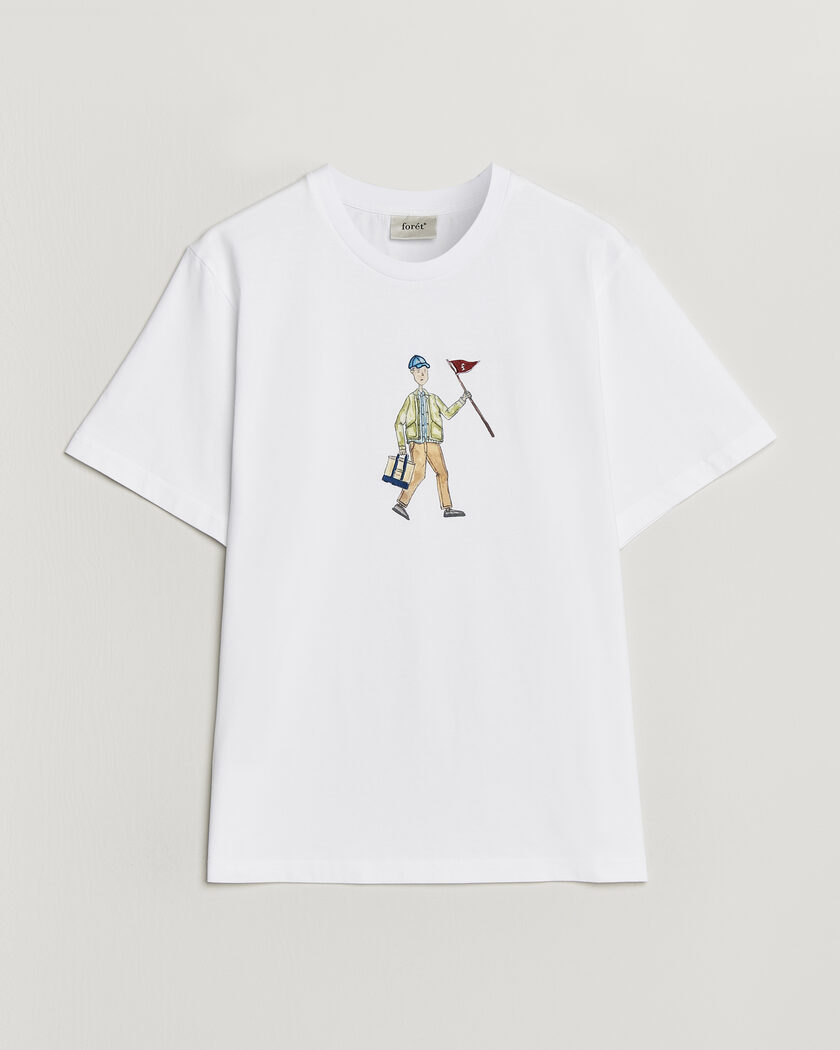 Forét Patrol T-Shirt White – Blanco