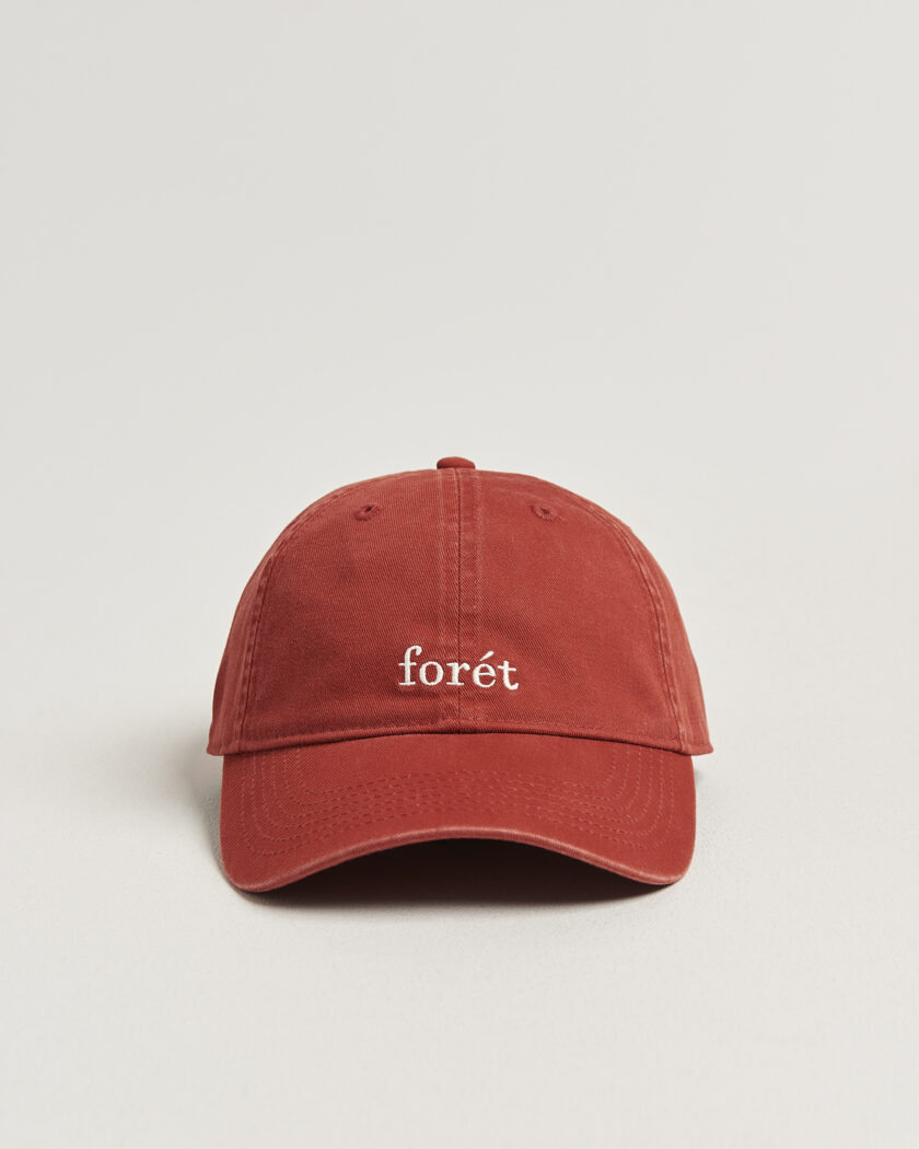 Forét Hawk Washed Cap Red – Rojo