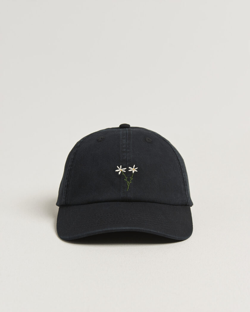 Forét Posy Washed Cap Black – Negro
