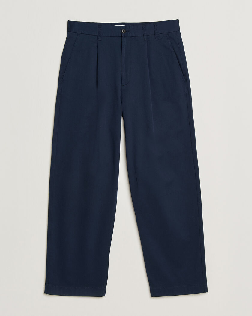 Forét Writer Relaxed Fit Pants Navy – Azul