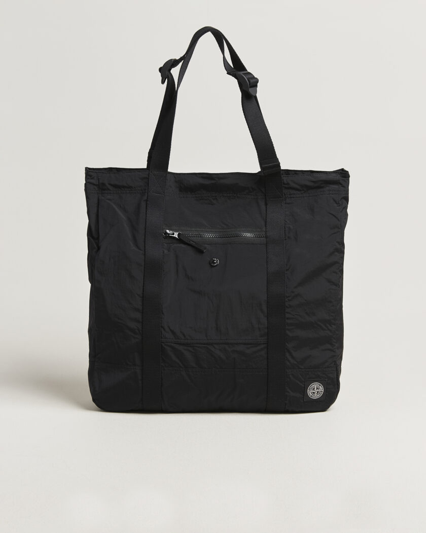 Stone Island Nylon Tote Bag Black – Negro