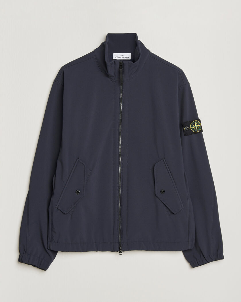Stone Island Soft Shell Jacket Navy – Azul
