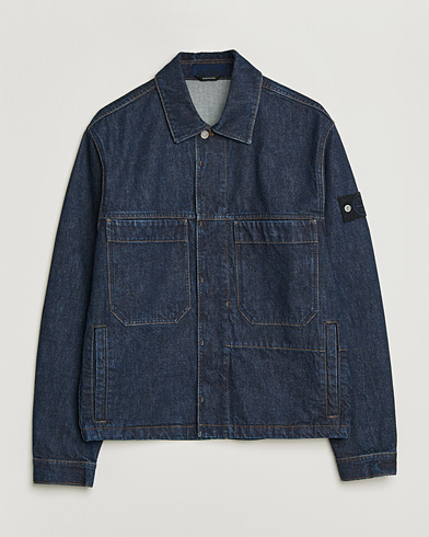 Stone Island Denim Jacket Blue Rinse – Azul
