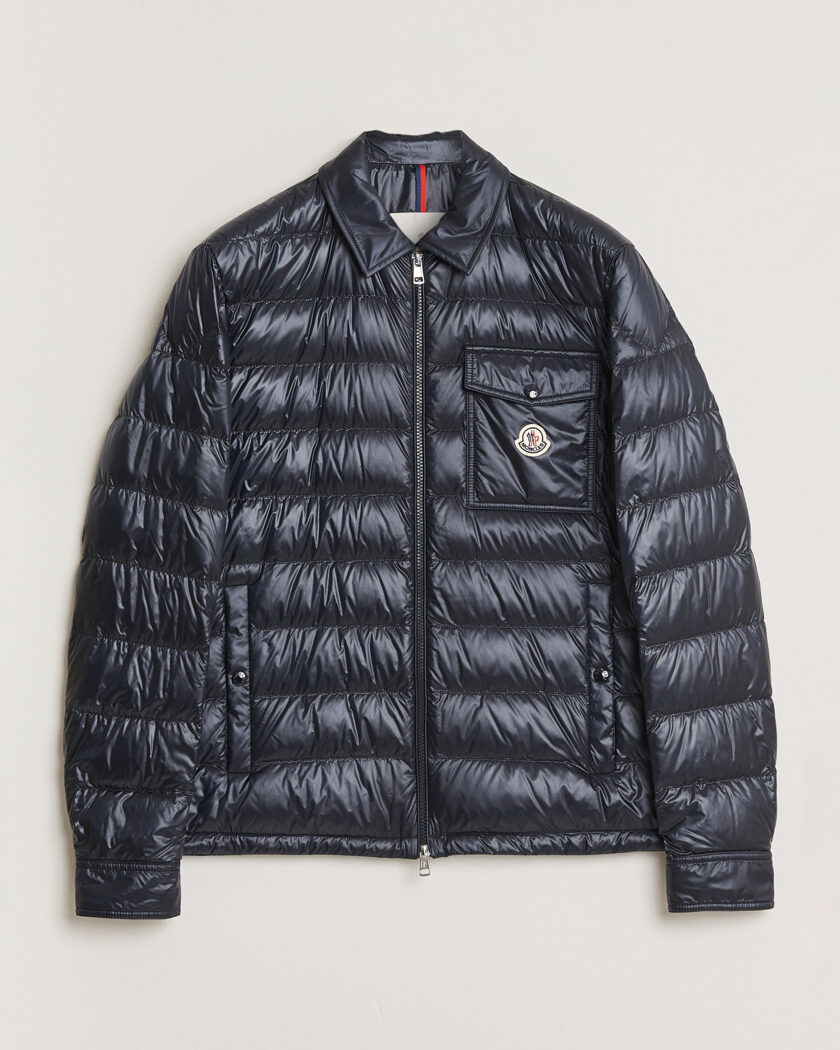 Moncler Mourillon Shirt Jacket Navy – Azul