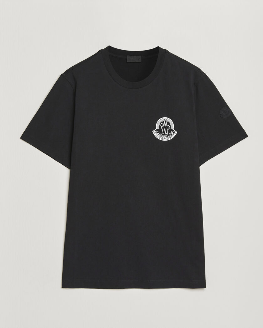 Moncler 3D Logo T-Shirt Black – Negro