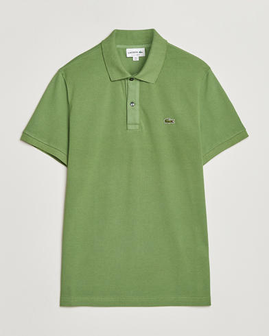 Lacoste Slim Fit Polo Piké Lettuce – Verde