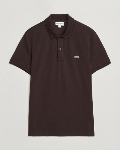 Lacoste Slim Fit Polo Piké Buffle Brown – Marrón