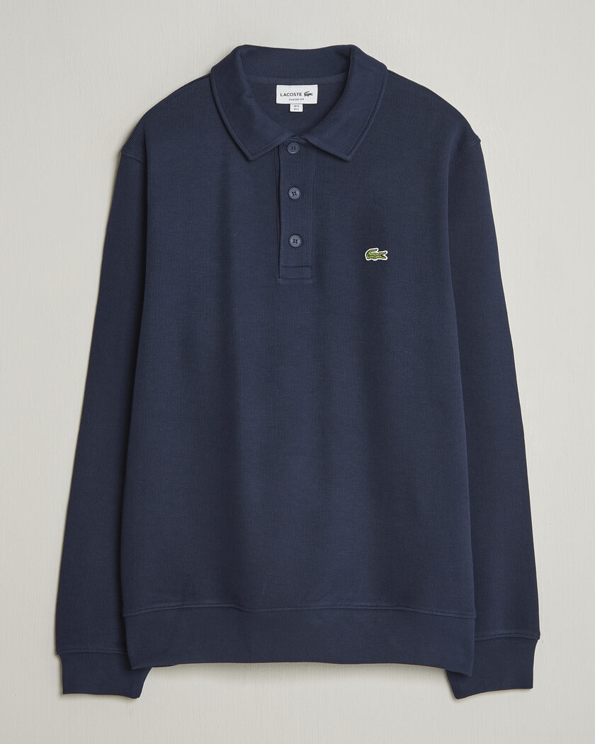 Lacoste Polo Sweater Navy Blue – Azul