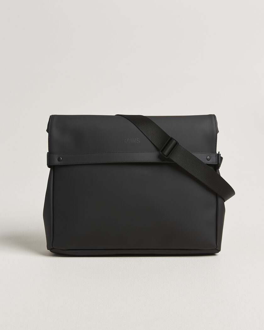 RAINS OTG Messenger Bag Black – Negro