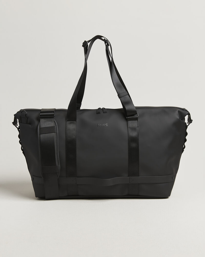 RAINS OTG Weekendbag Black – Negro