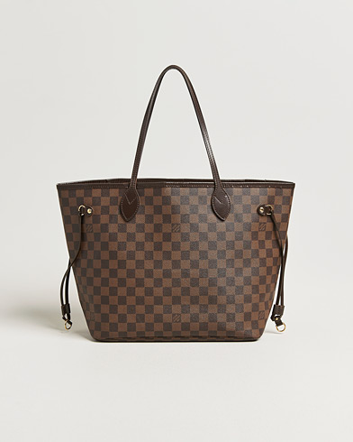 Louis Vuitton Pre-Owned Neverfull MM Damier Ebene – Marrón
