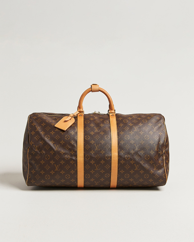 Louis Vuitton Pre-Owned Keepall 55 Monogram – Marrón