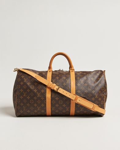 Louis Vuitton Pre-Owned Keepall Bandouliére 50 Monogram – Marrón