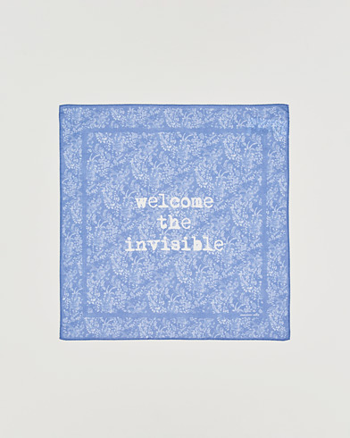 Massimo Alba Printed Cotton Voile Hankerchief Tulip – Azul