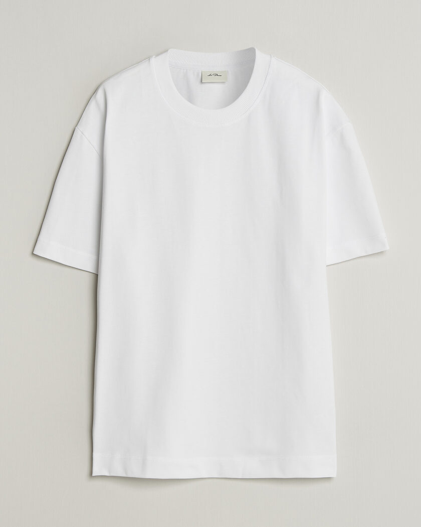 LES DEUX Carl Heavyweight T-Shirt White – Blanco