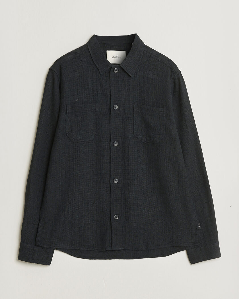 LES DEUX Hamilton Overshirt Black – Negro