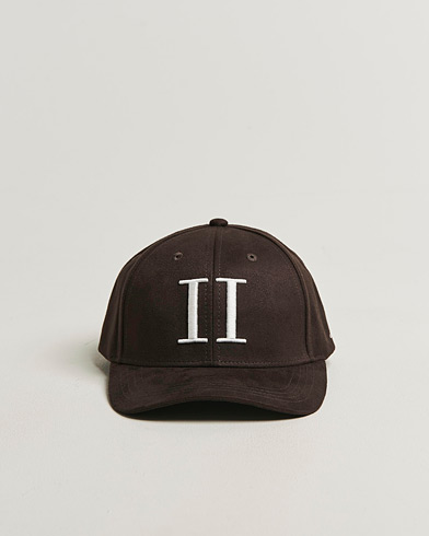 LES DEUX Encore Suede Baseball Cap Coffee Brown – Marrón