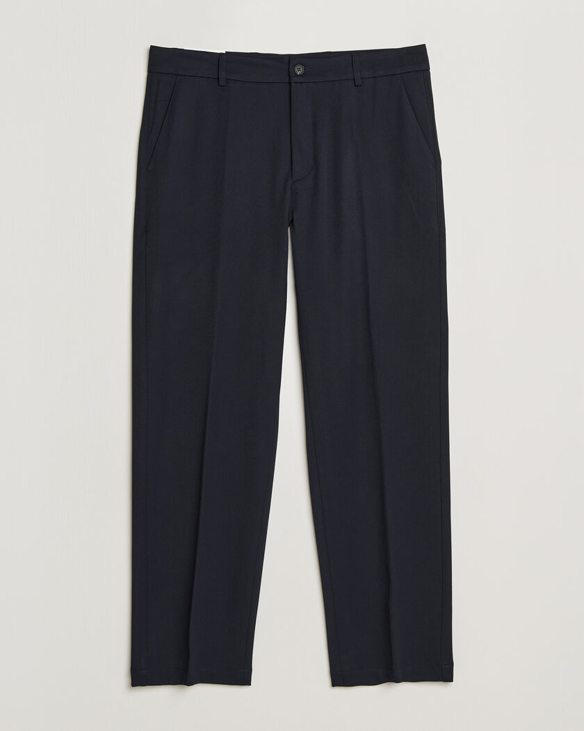 LES DEUX Como Solid Slack Pants Dark Navy – Azul