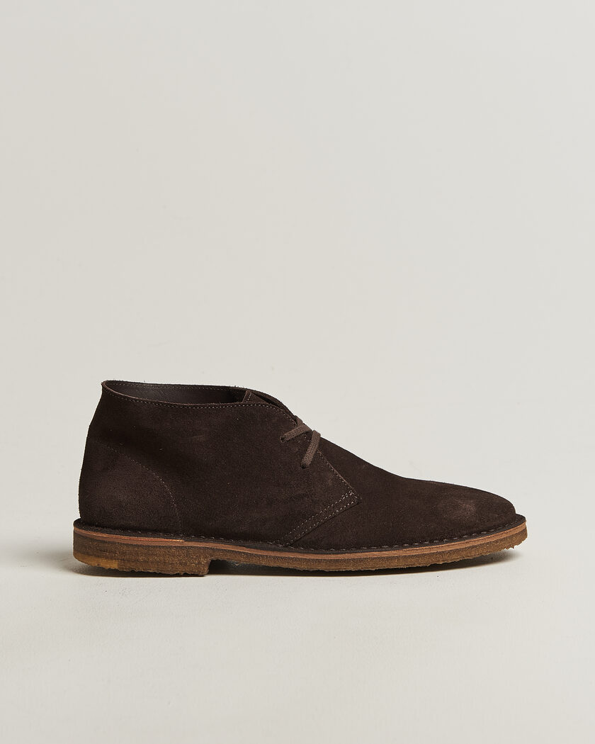 Astorflex Montflex Chukka Boots Dark Brown Suede – Marrón