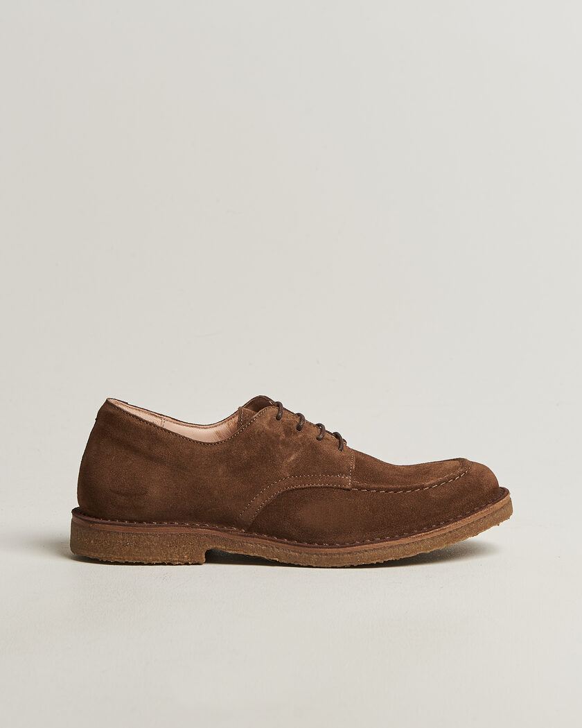 Astorflex Carlflex Derby Dark Khaki Suede – Marrón