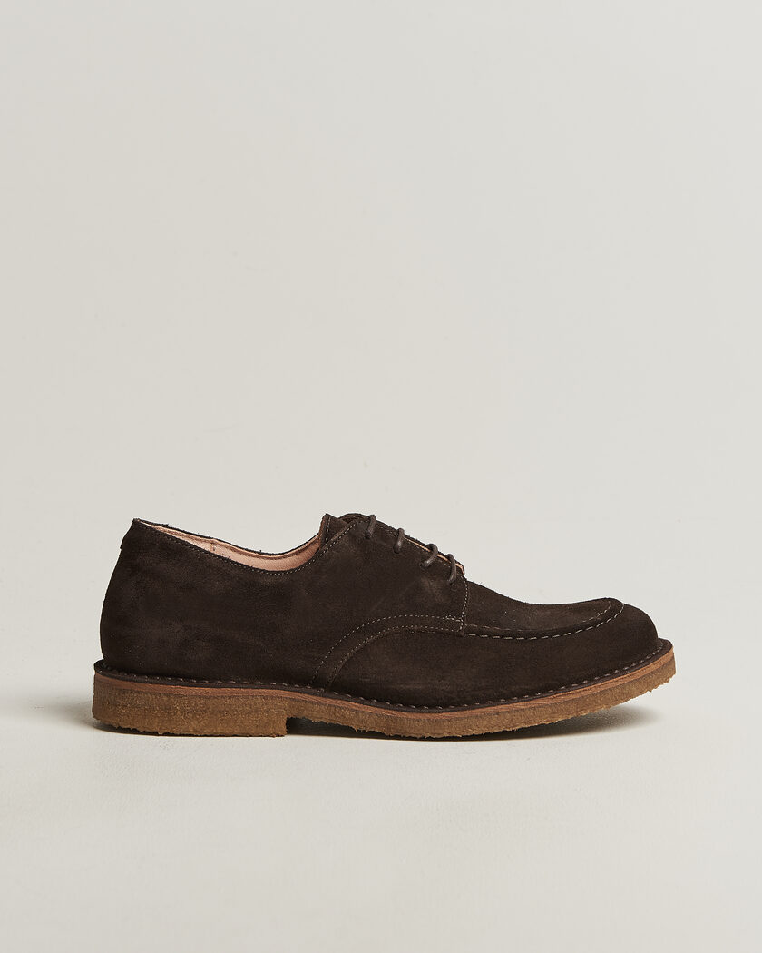 Astorflex Carlflex Derby Dark Brown Suede – Marrón
