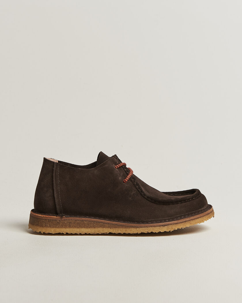 Astorflex Beenflex Shoes Dark Brown Suede – Marrón