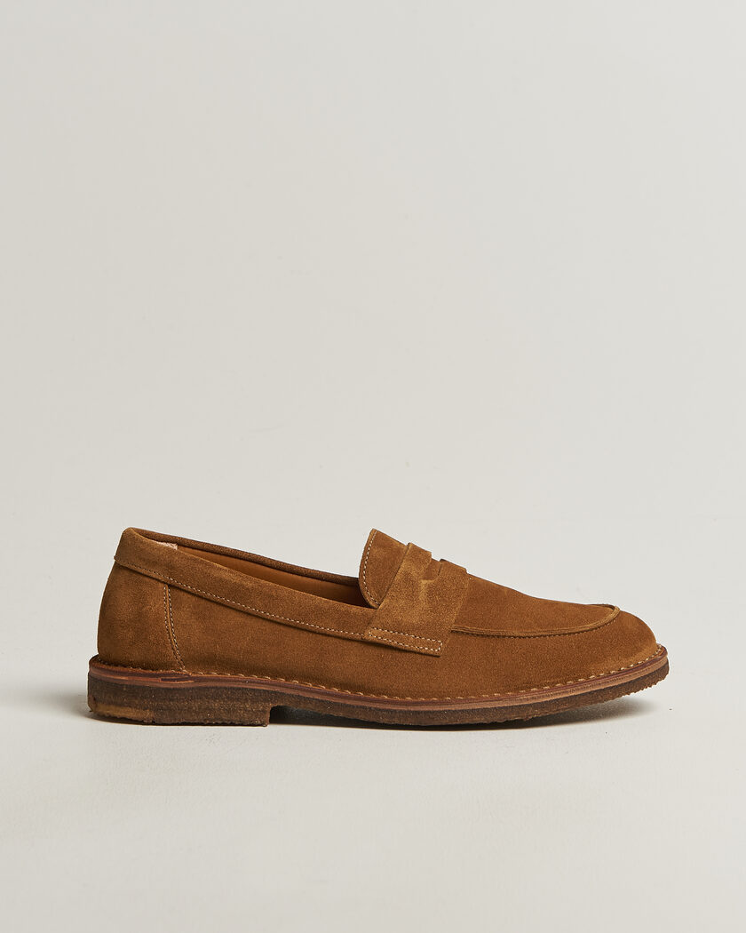 Astorflex Sadelflex Loafers Whiskey Suede – Marrón