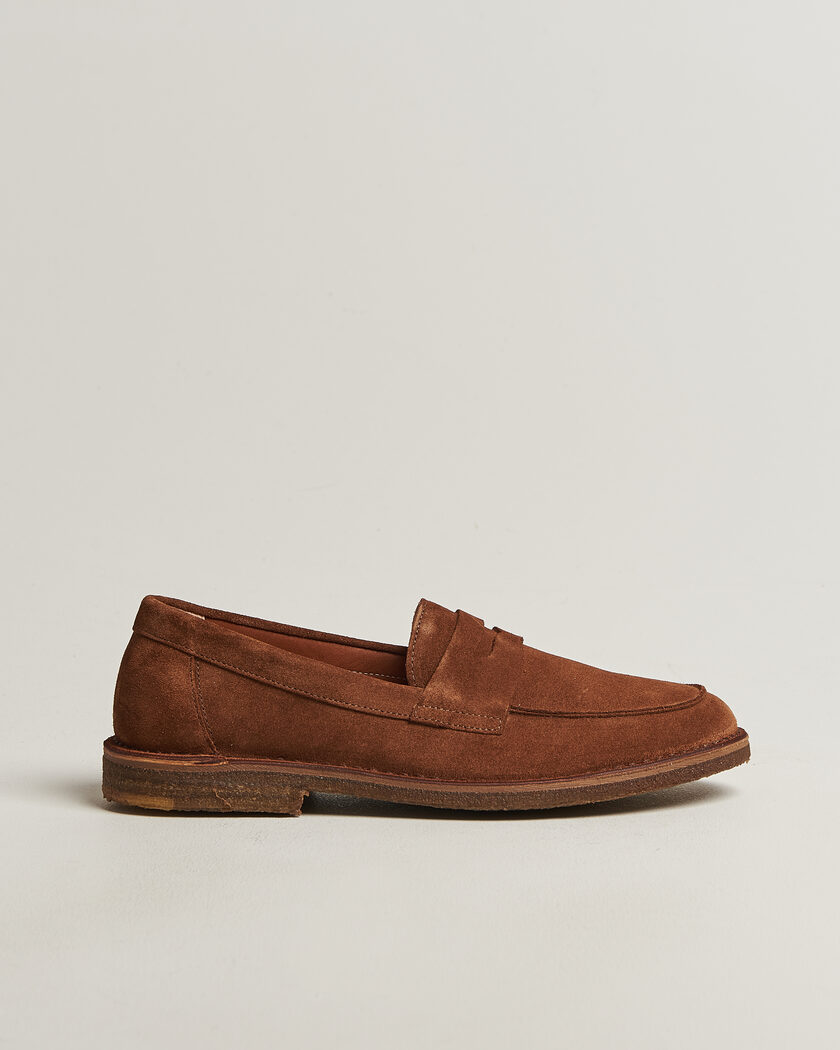Astorflex Sadelflex Loafers Brown Suede – Marrón