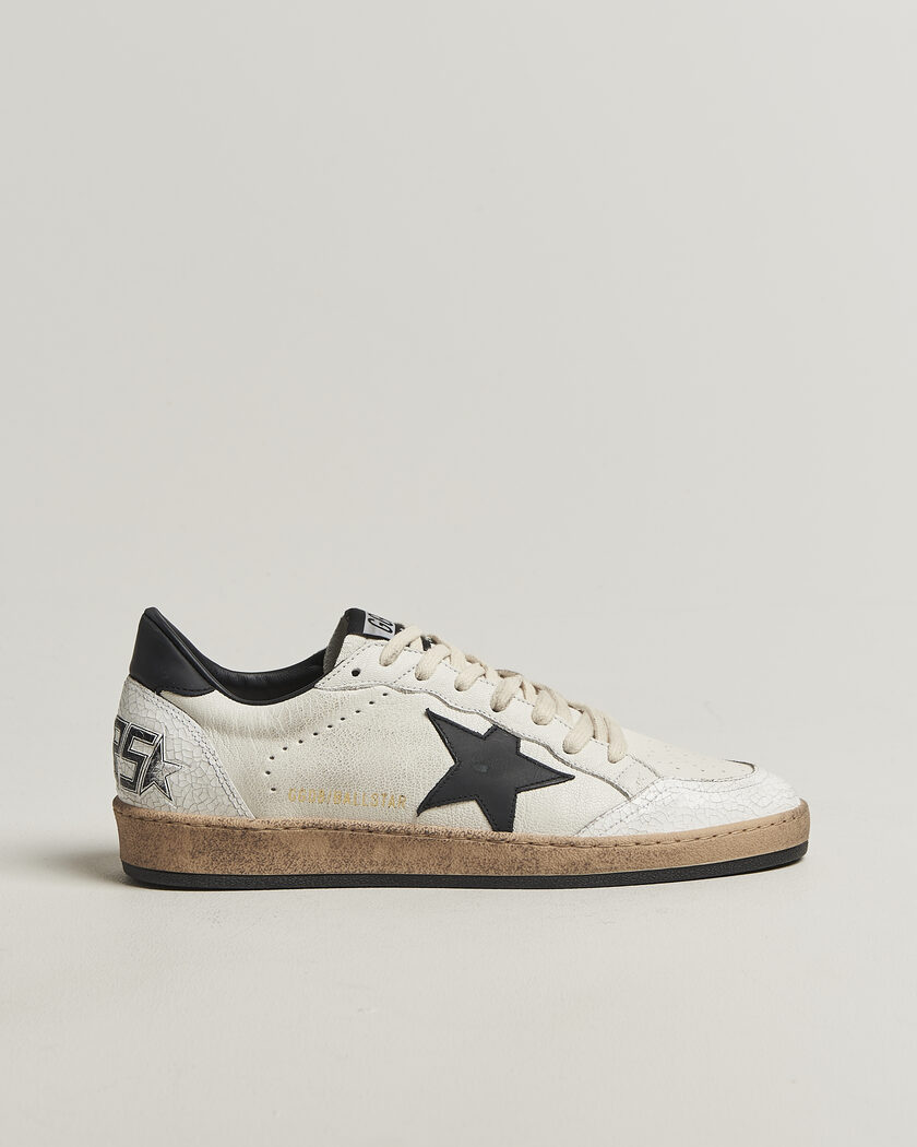 Golden Goose Ball Star Sneakers White/Black – Blanco