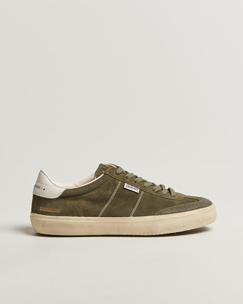 Golden Goose Soul-Star Sneakers Olive Green – Verde