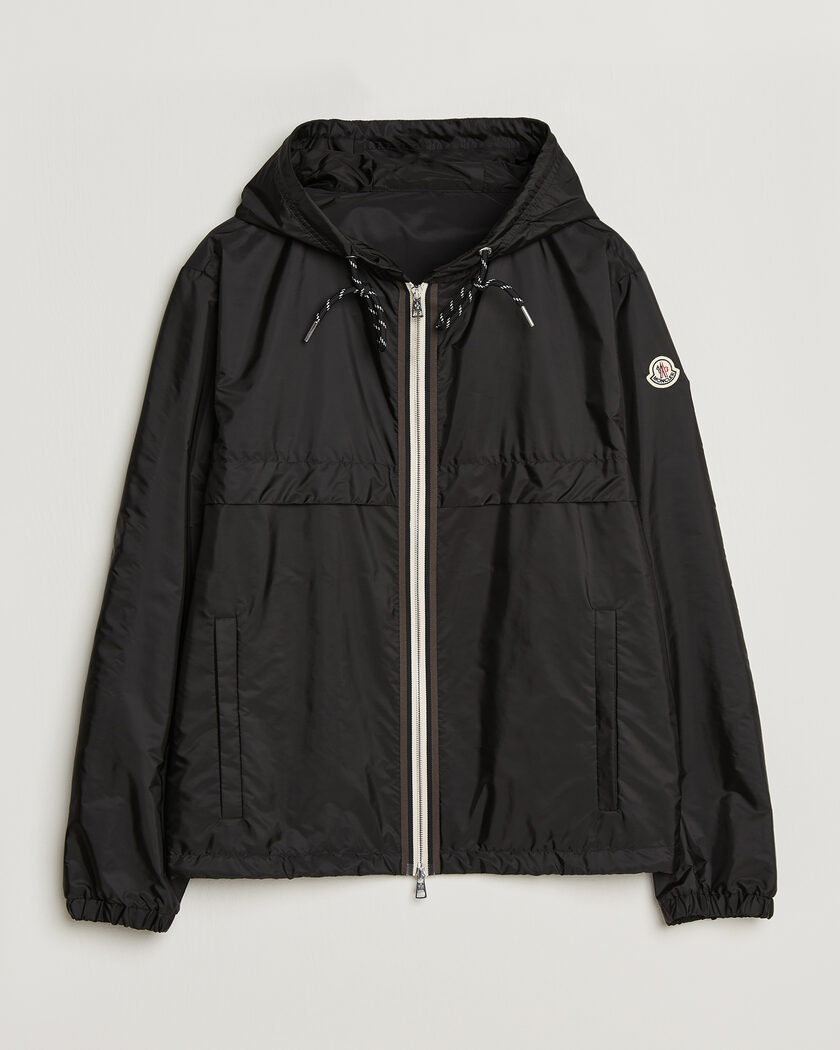 Moncler Nidge Hooded Jacket Black – Negro